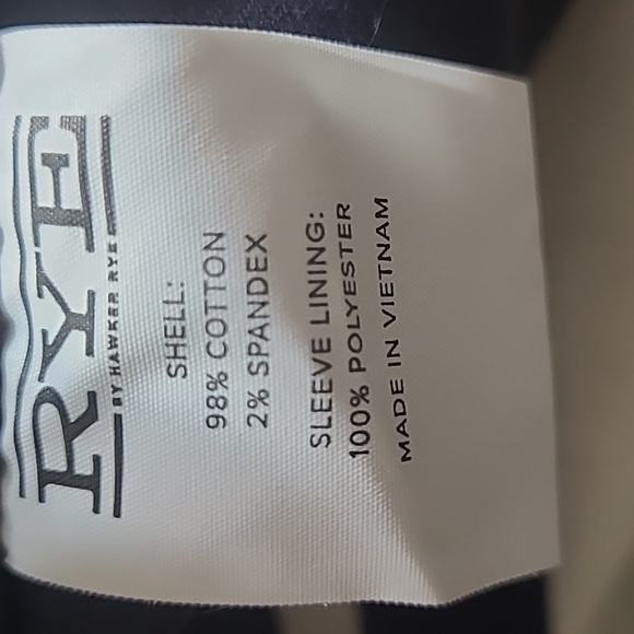 Rye Bomber Blue Jacket Size XL Tall - Picture 8 of 9